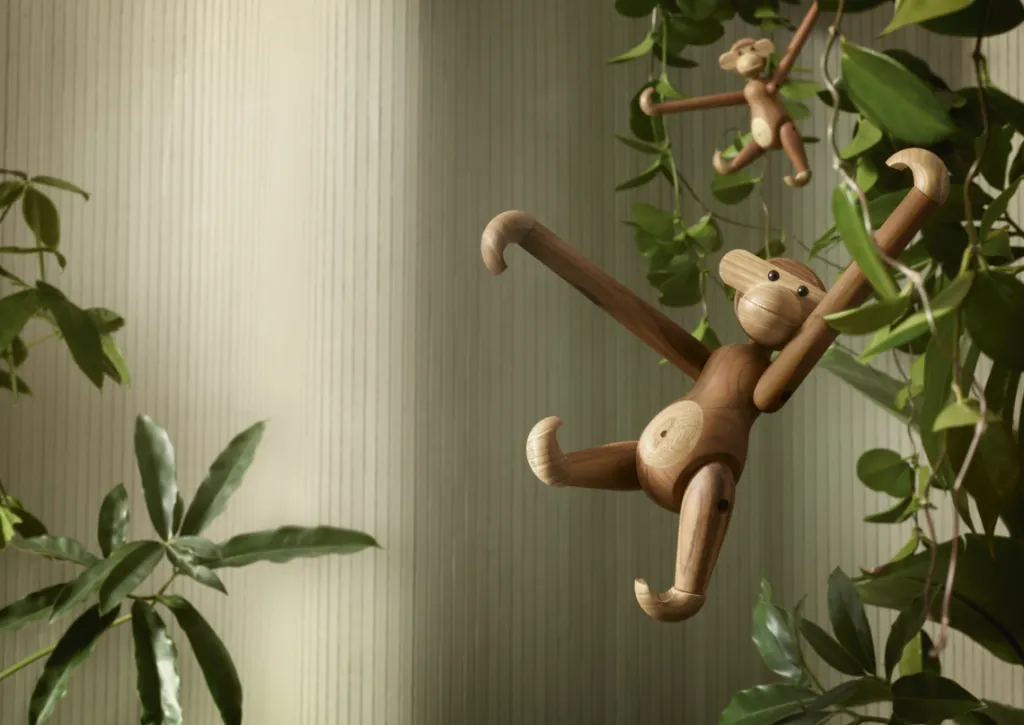 Clearance Kay Bojesen Abe , Teak- og Limbatræ Stue|Træfigurer Og Figurer