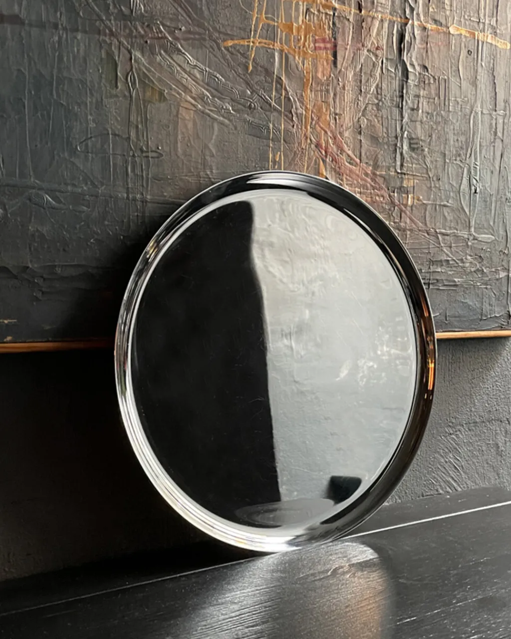 Discount Bakke Ø29 cm, Poleret Stål Serveringsbakker|Stue