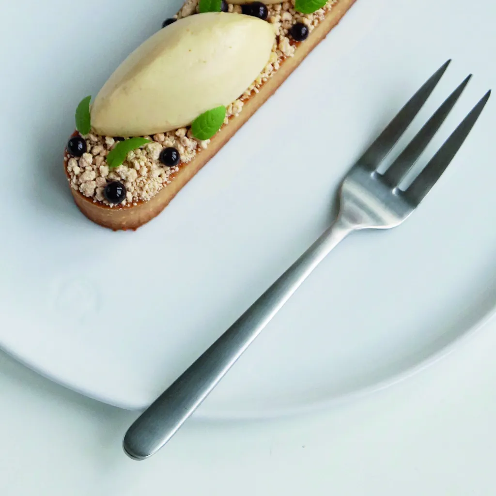 Kay Bojesen Kagegafler > Grand Prix Kage-/Salatgaffel, Mat Stål