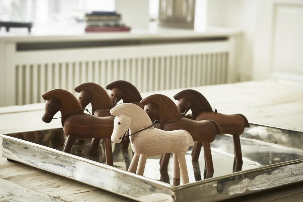 Kay Bojesen Denmark Stue|Træfigurer Og Figurer > Kay Bojesen Hest 14 cm,