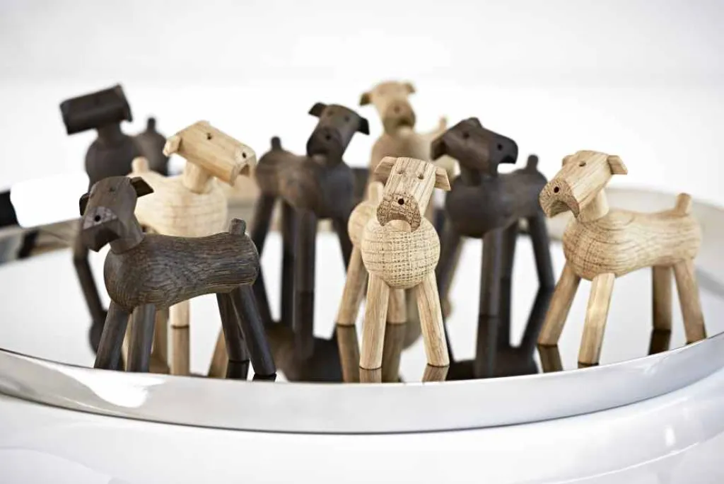 Kay Bojesen Denmark Stue|Træfigurer Og Figurer > Kay Bojesen Hund 8,5 cm,
