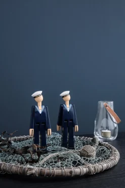 Discount Kay Bojesen Marine 20,5 cm, Malet Bøgetræ Stue|Træfigurer Og Figurer
