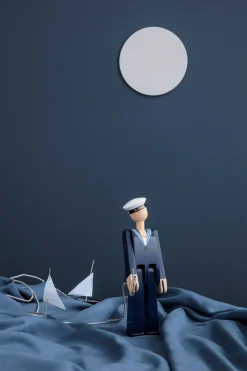 Discount Kay Bojesen Marine 20,5 cm, Malet Bøgetræ Stue|Træfigurer Og Figurer