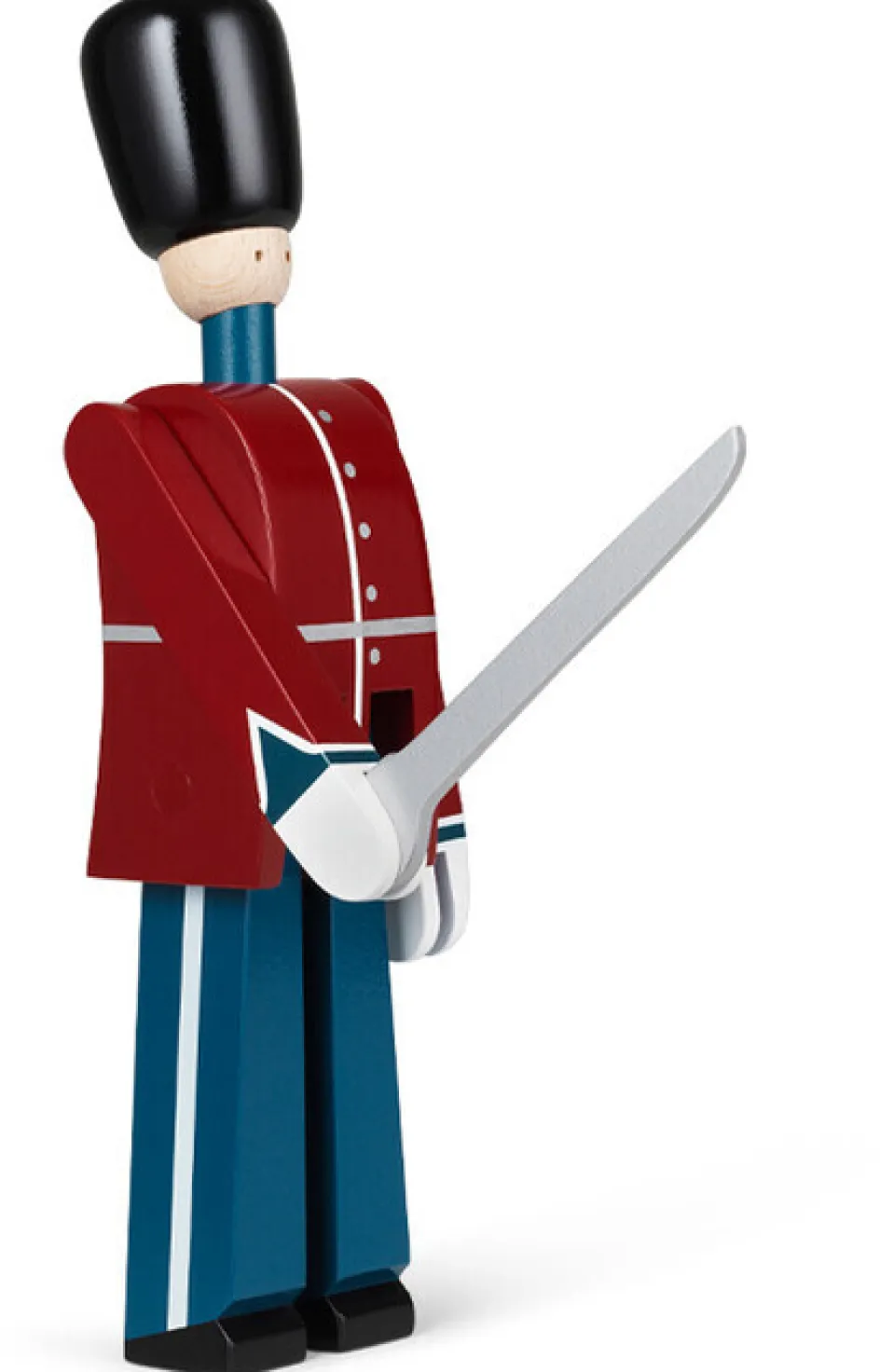 Discount Kay Bojesen Denmark Kay Bojesen Officer m. Sabel Lille 22,5 cm, Malet Bøgetræ