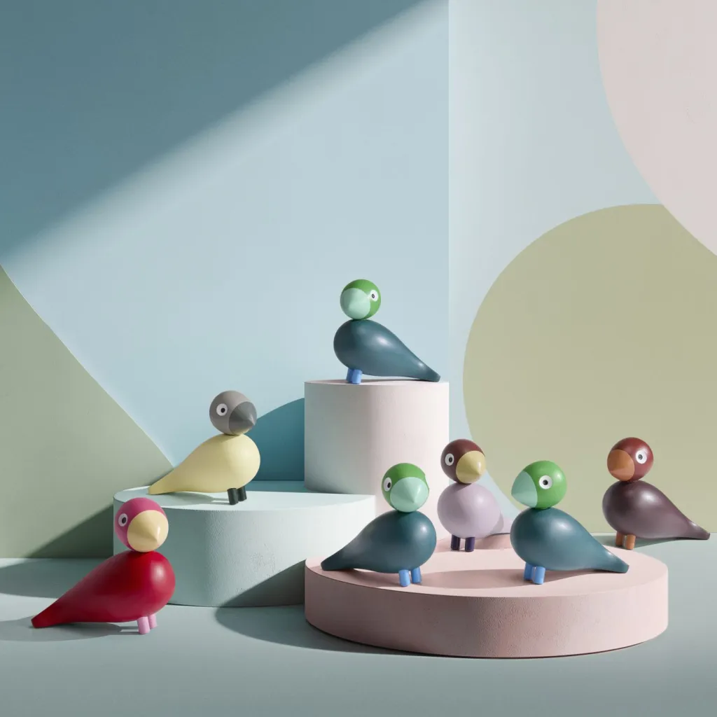Clearance Kay Bojesen Årsfugl 2026 12,5 cm, Stue|Træfigurer Og Figurer