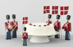 Outlet Kay Bojesen Denmark Kay Bojesen Trommeslager Lille 22,5 cm, Malet Bøgetræ