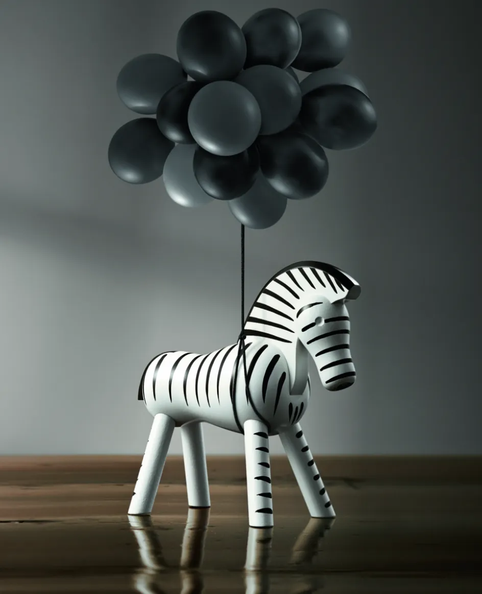 Sale Kay Bojesen Denmark Kay Bojesen Zebra 14 cm, Malet Bøgetræ