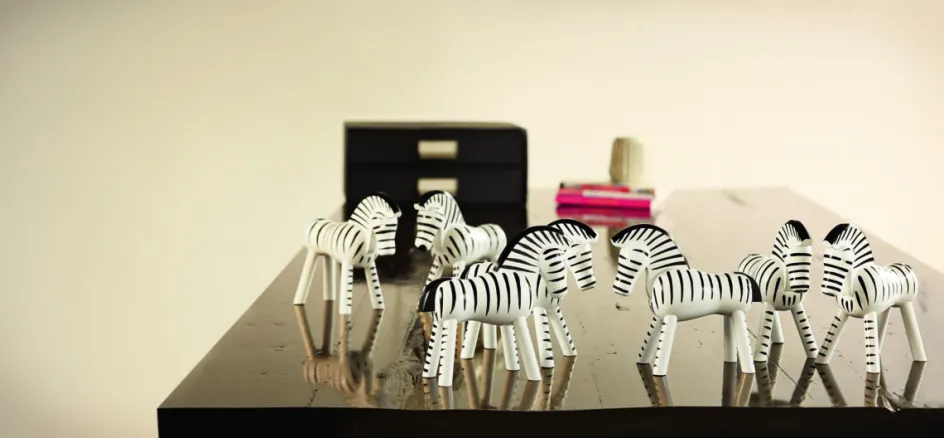 Sale Kay Bojesen Denmark Kay Bojesen Zebra 14 cm, Malet Bøgetræ