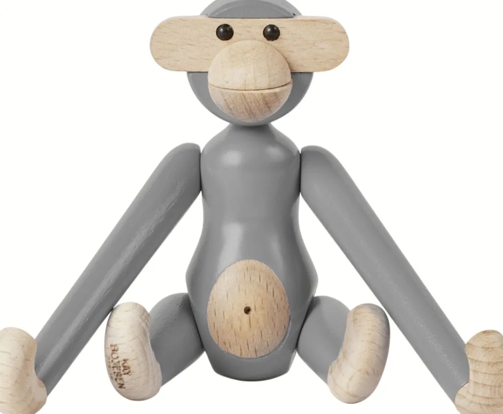 Kay Bojesen Denmark Træfigurer Og Figurer > Kay Bojesen Abe Mini 9,5 cm,