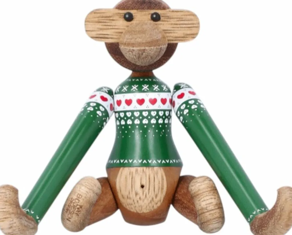 Kay Bojesen Denmark Stue|Træfigurer Og Figurer > Kay Bojesen Abe Mini 9,5 cm,