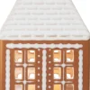 New Gingerbread Lyshus H12 cm, Brun Lyshuse