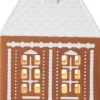Hot Gingerbread Lyshus H15,5 cm, Brun Lyshuse
