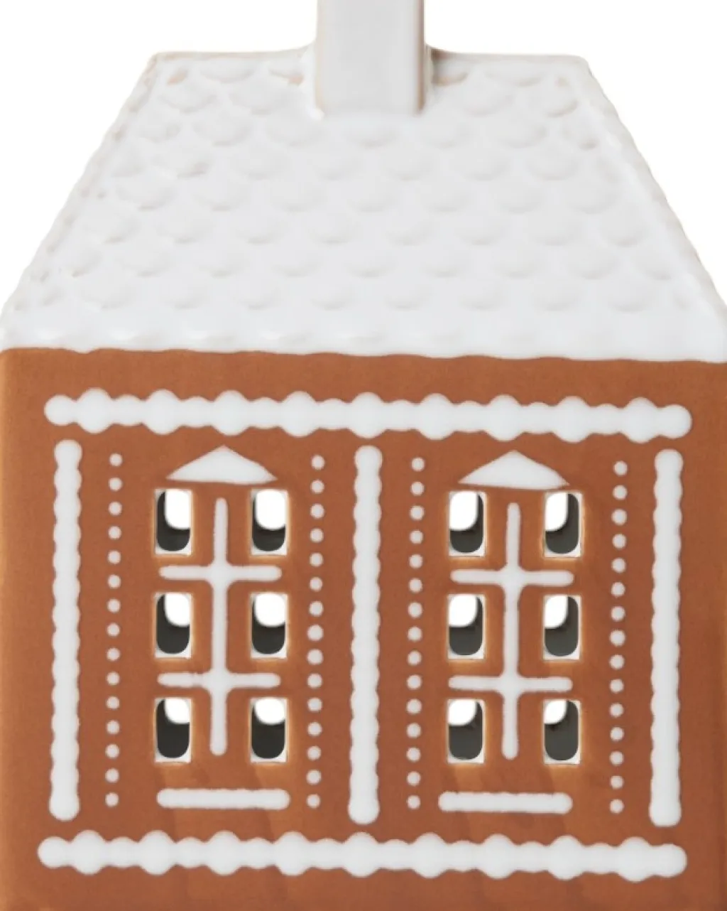 Hot Gingerbread Lyshus H15,5 cm, Brun Lyshuse