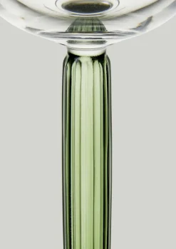 Sale Kähler Hammershøi Champagneglas 2 stk. 24 cl, Grøn