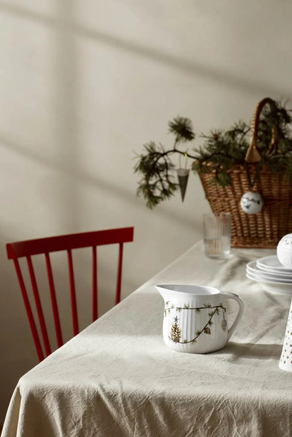 Kähler Skåle|Spisestue > Hammershøi Christmas Sovsekande 66 cl, Hvid