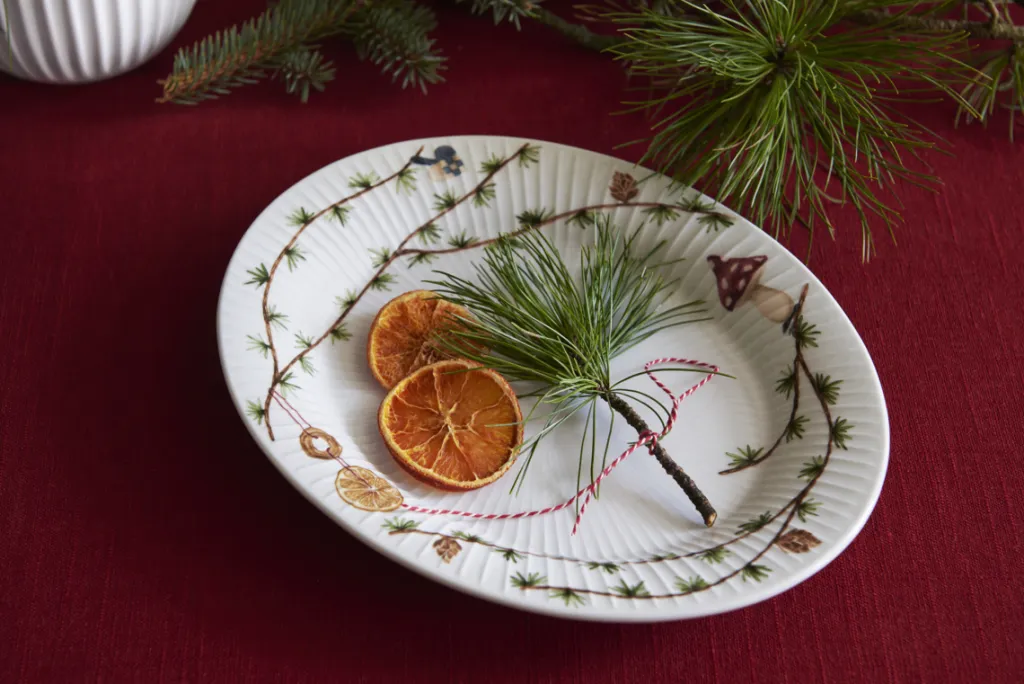 Kähler Spisestue|Fade > Hammershøi Christmas Fad , Hvid