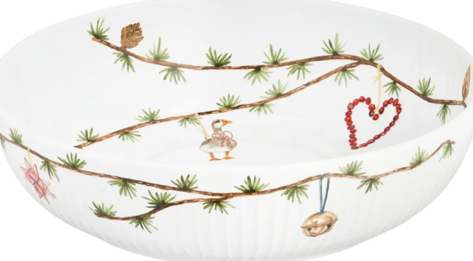 New Kähler Hammershøi Christmas Skål , Hvid
