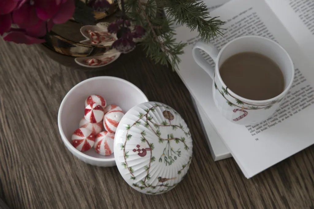 Kähler Stue|Småopbevaring Og Organisering > Hammershøi Christmas Bonbonniere Ø12 cm,