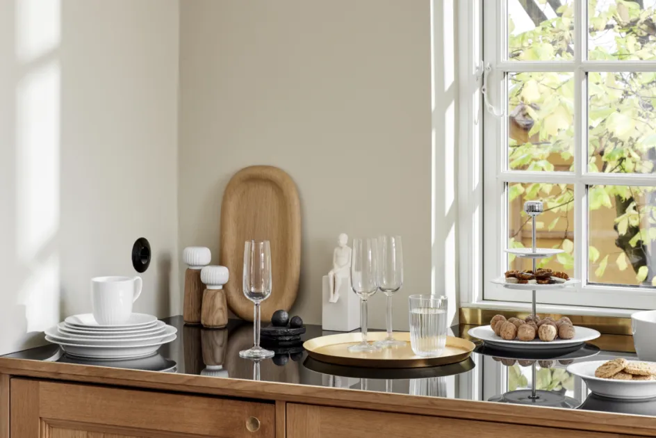 Discount Kähler Hammershøi Etagere H30 cm, Hvid