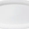 Sale Kähler Hammershøi Ovalt Serveringsfad 40 cm, Hvid