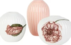 Kähler Stue|Vaser > Hammershøi Poppy Minivase 3 stk,