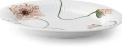 Discount Hammershøi Poppy Ovalt Bordfad 22,5x28,5 cm, Hvid Fade