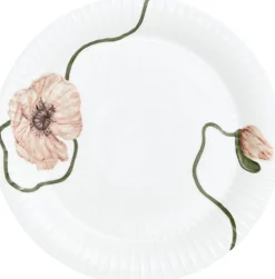 Discount Kähler Hammershøi Poppy Tallerken 22 cm, Hvid