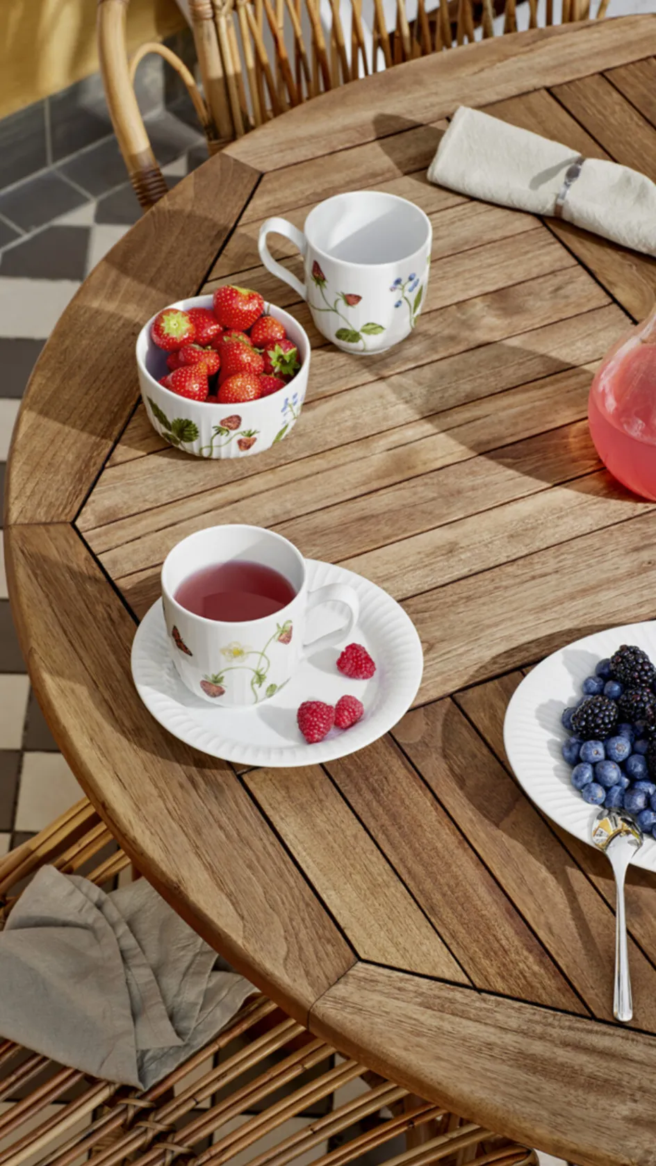 Discount Kähler Hammershøi Summer Krus 33 cl, Sommerbær