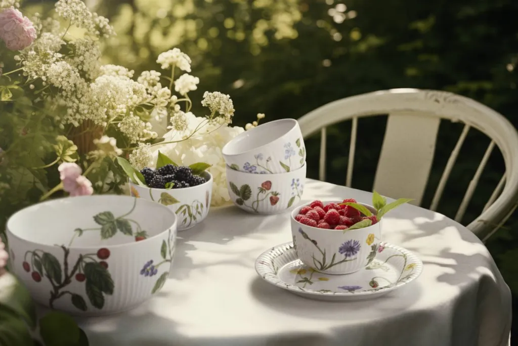 Kähler Frokosttallerkener > Hammershøi Summer Tallerken 22 cm,