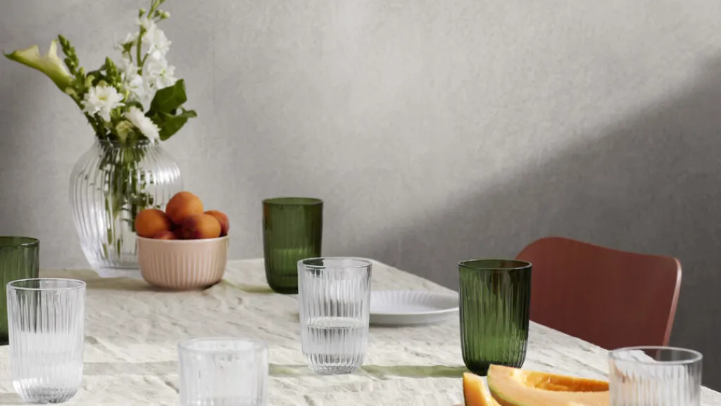 Kähler Vandglas > Hammershøi Vandglas 4 stk. 37 cl,