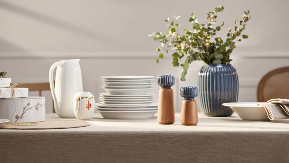 Sale Kähler Hammershøi Vase H, Antracitgrå