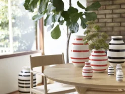 Clearance Omaggio Vase H, Sort Stue|Vaser
