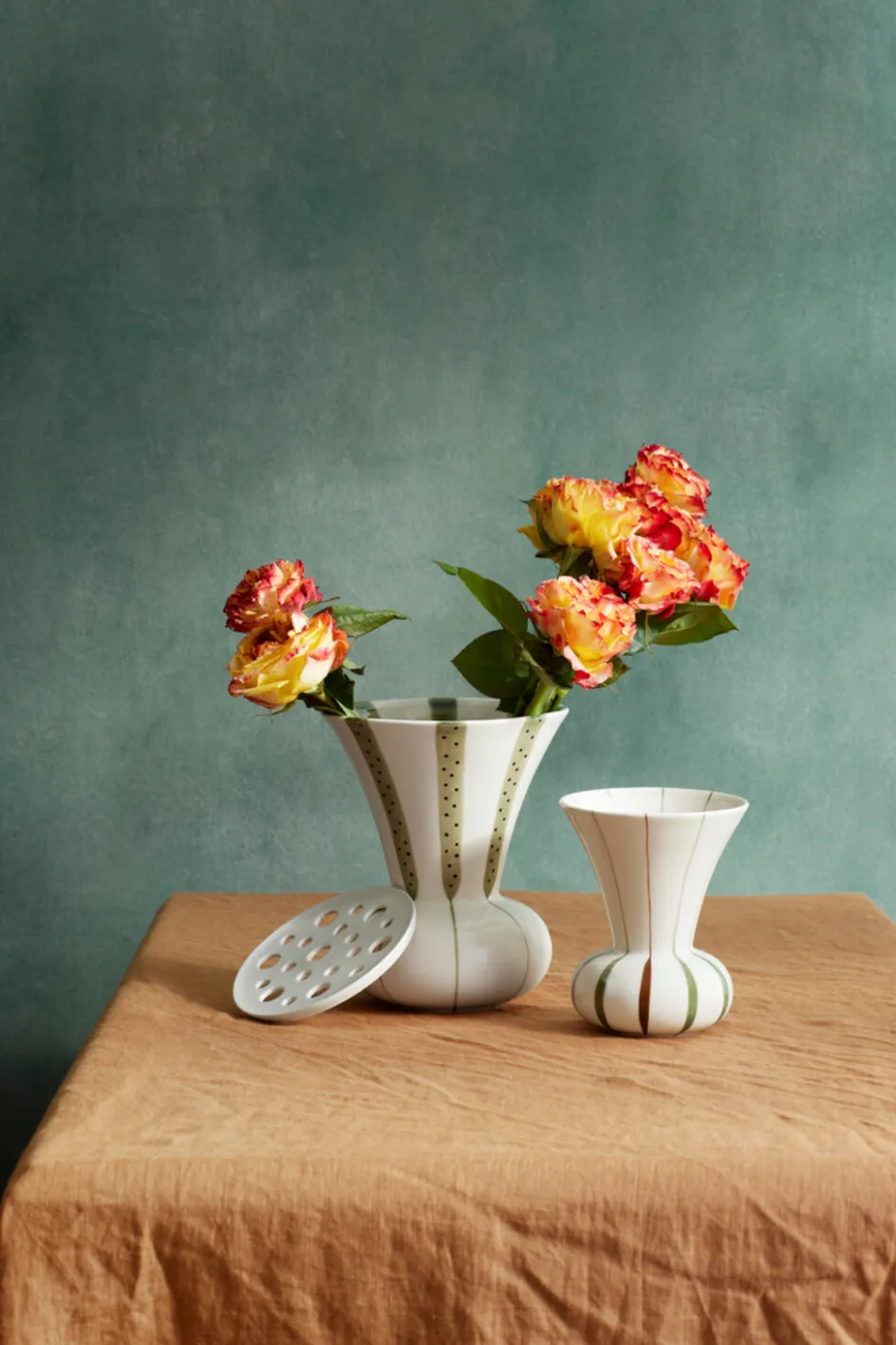 Hot Kähler Signature Vase H, Grøn