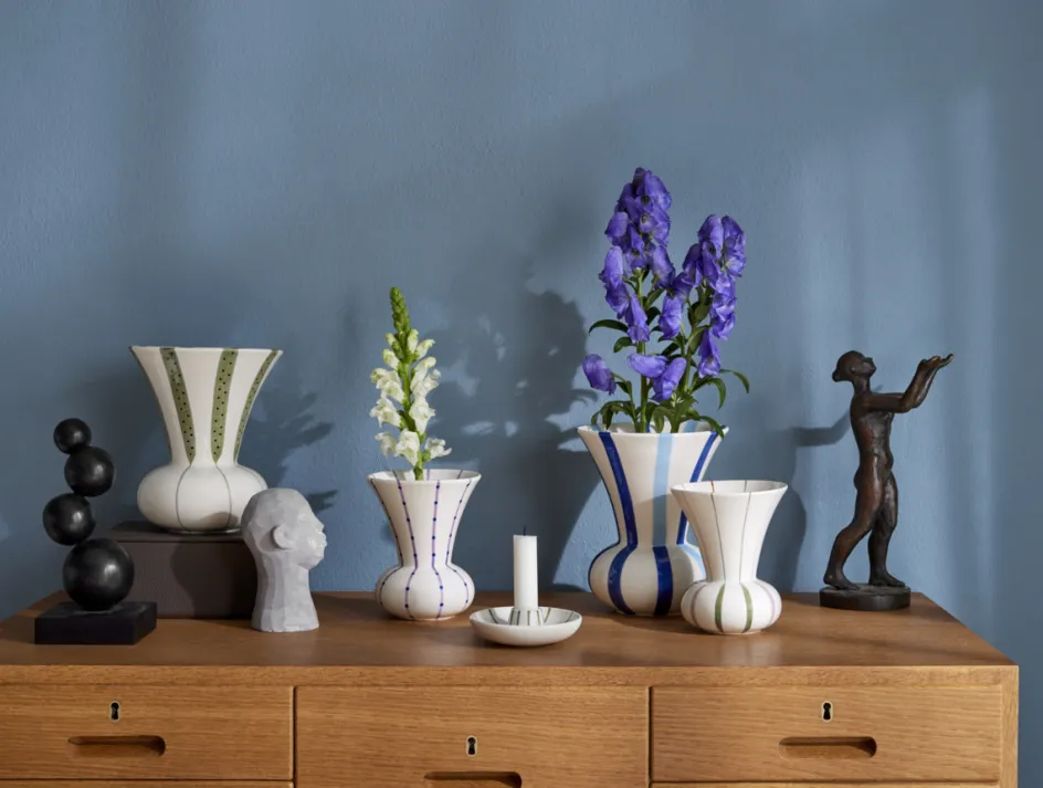 Hot Kähler Signature Vase H, Grøn