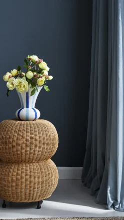 New Kähler Signature Vase H, Blå