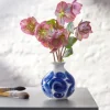 Clearance Tulle Vase H10,5 cm, Blå Stue|Vaser