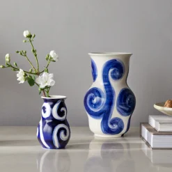 Sale Tulle Vase H13 cm, Blå Stue|Vaser