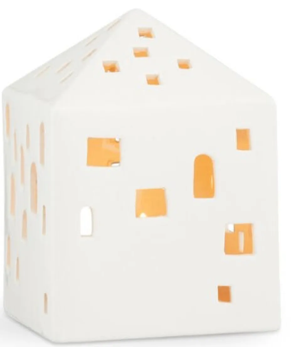 Online Kähler Urbania Lyshus Byhus H12,5 cm, Hvid