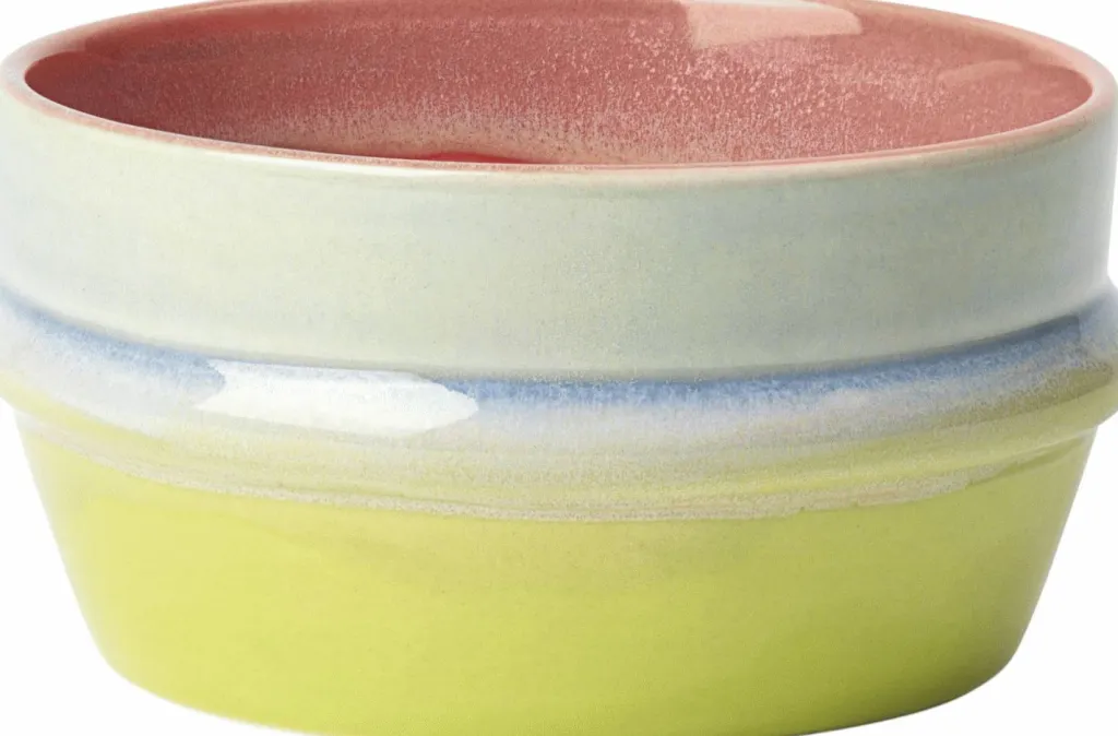 Kähler Skåle > x KIMPOP Poppery Skål Ø12 cm, Pink/Mint/Apple Green