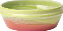 Kähler x KIMPOP Poppery Skål Ø16 cm, Mint/Apple Green/Pink