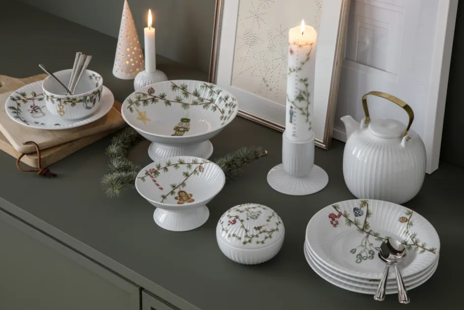 New Kähler Hammershøi Christmas Opsats , Hvid