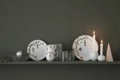 Sale Hammershøi Lysestage H5,5 cm, Hvid Lysestager