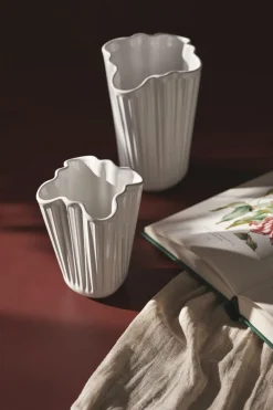 Sale Kähler Hammershøi Unfold Vase H, Hvid