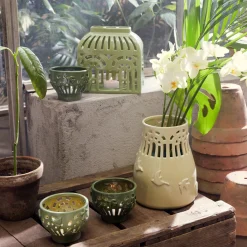 Clearance Orangery Vase H18 cm, Sweet Honey Stue|Vaser