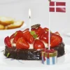 Børn Kids By Friis Fødselsdagsdekoration|Bordflag > Bordflag Pakke H16 cm, Blå