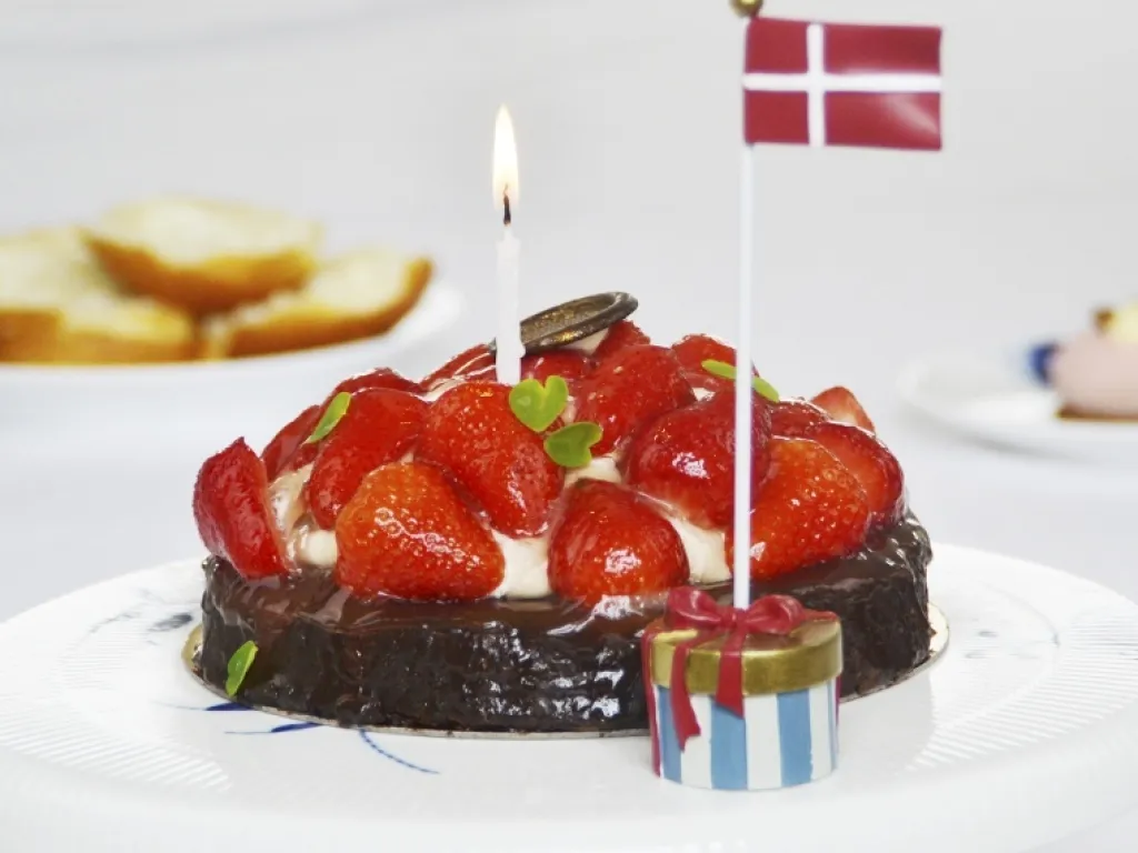 Børn Kids By Friis Fødselsdagsdekoration|Bordflag > Bordflag Pakke H16 cm, Blå