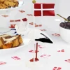 New Bordflag Stork H15 cm Børn Fødselsdagsdekoration|Bordflag