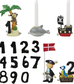 Børn Kids By Friis Fødselsdagstog Og Tilbehør > Fødselsdagstog Pirater 45 cm