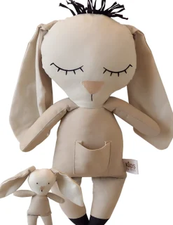 Børn Kids By Friis Tøjdyr Og Nusseklude > Kanin m. Baby 35 cm