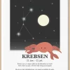 Børn Kids By Friis Børneværelse|Interiør Til Børneværelset > Plakat Krebsen A3